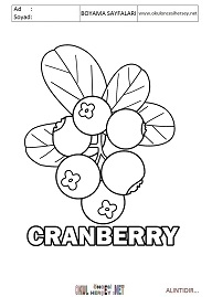 ingilizce boyama sayfaları